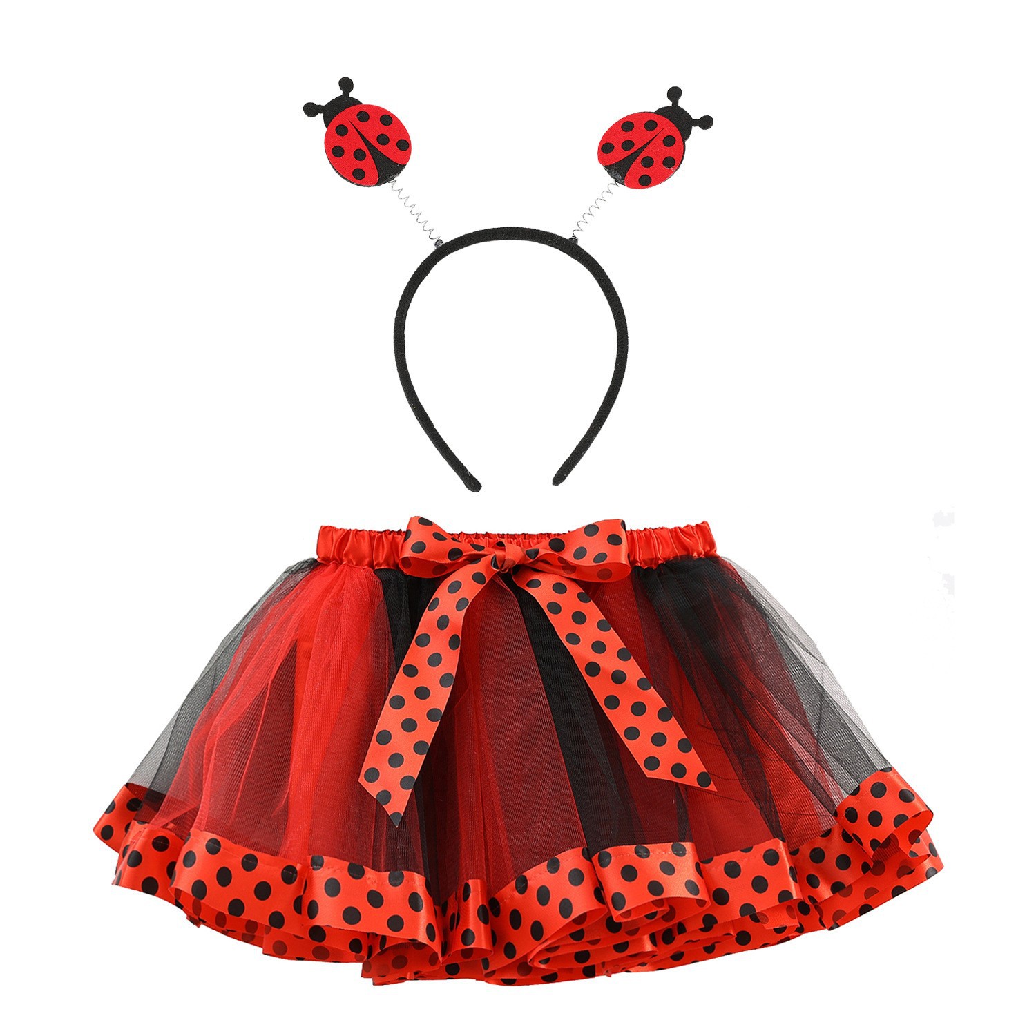 卡通动物系列儿童短裙奶牛斑马印花tutu裙加内衬女童公主半身裙演