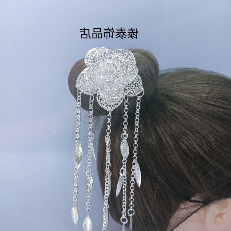 傣族头饰云南傣民族风发针发簪发钗舞台演出簪子影楼写真服装搭配