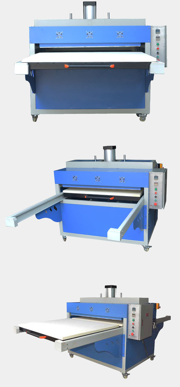 广告条幅热转印平板压烫机广告布鼠标垫无纺布热转印烫画机80*100