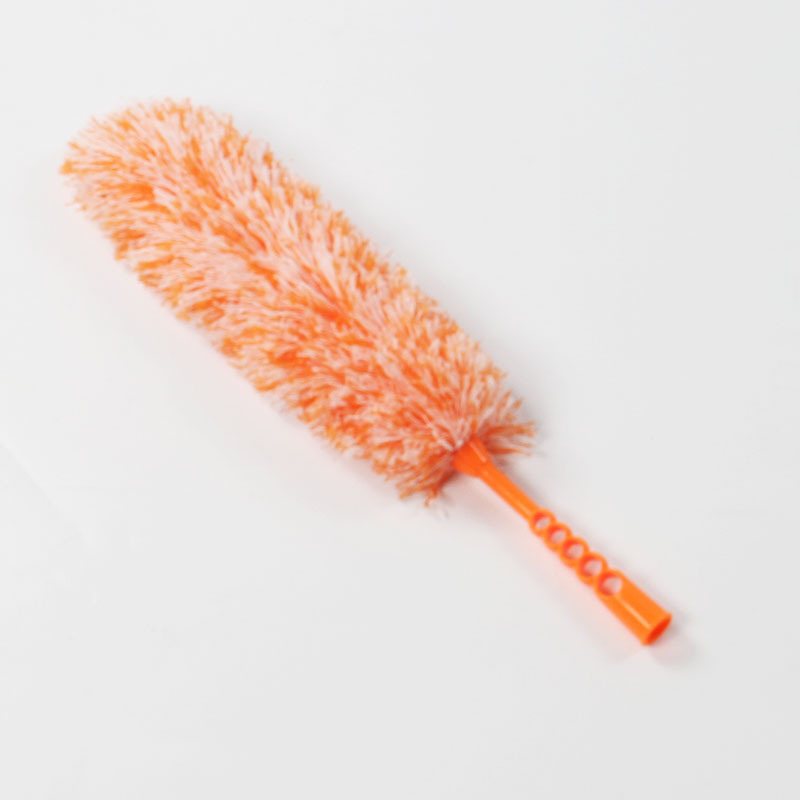 2022 New Retractable Multifunctional Five-Ring Handle Fiber Dust Brush Ceiling Cleaning Dust Cleaning Feather Duster