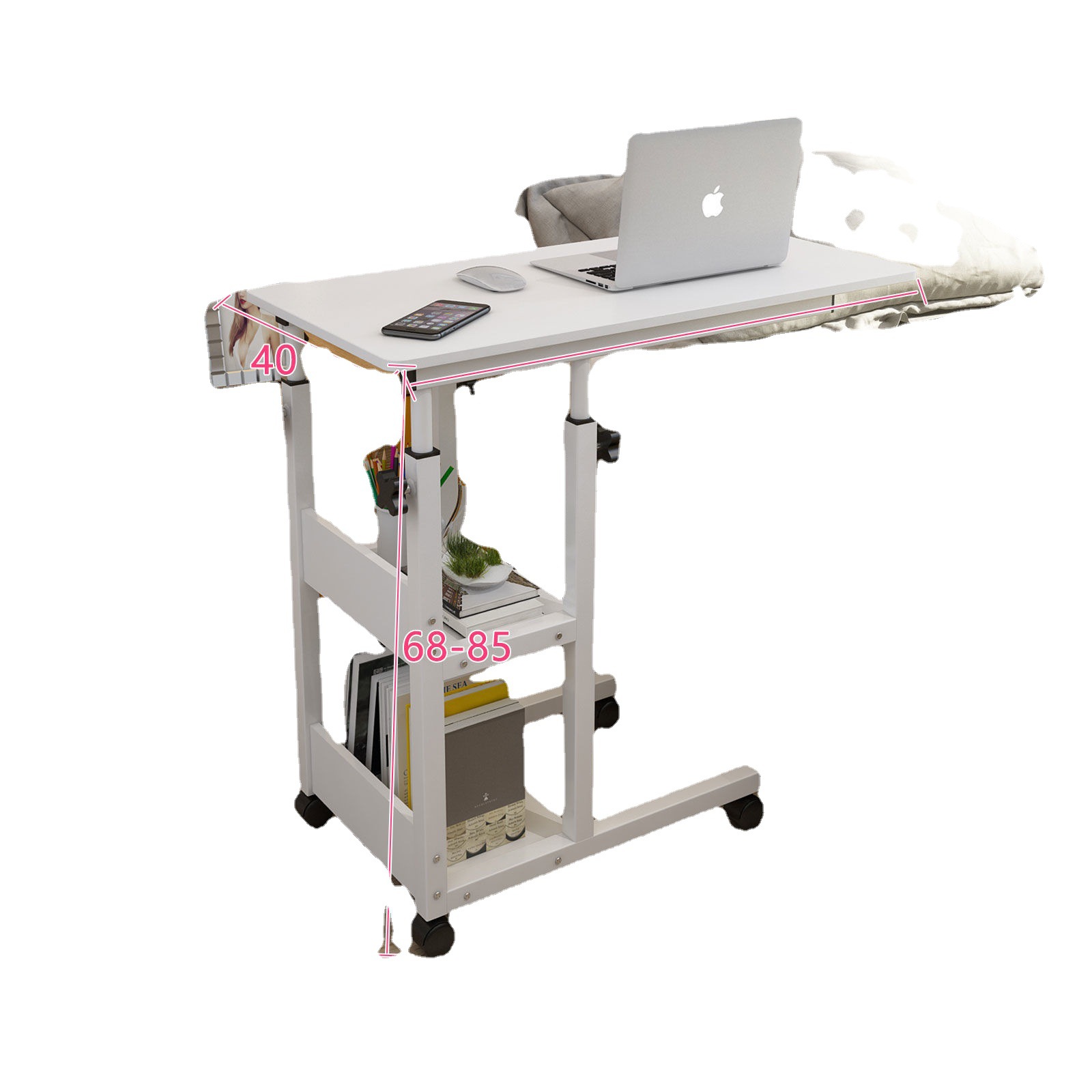 Lifting Movable Bedside Table Home Laptop Desk Bedroom Lazy Table Bed Desk Simple Small Table