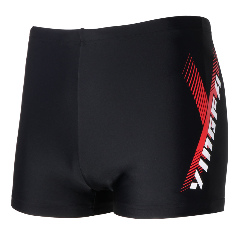 英发游泳裤成人儿童休闲游泳泡温泉大码带绳有内衬男款短裤泳装男