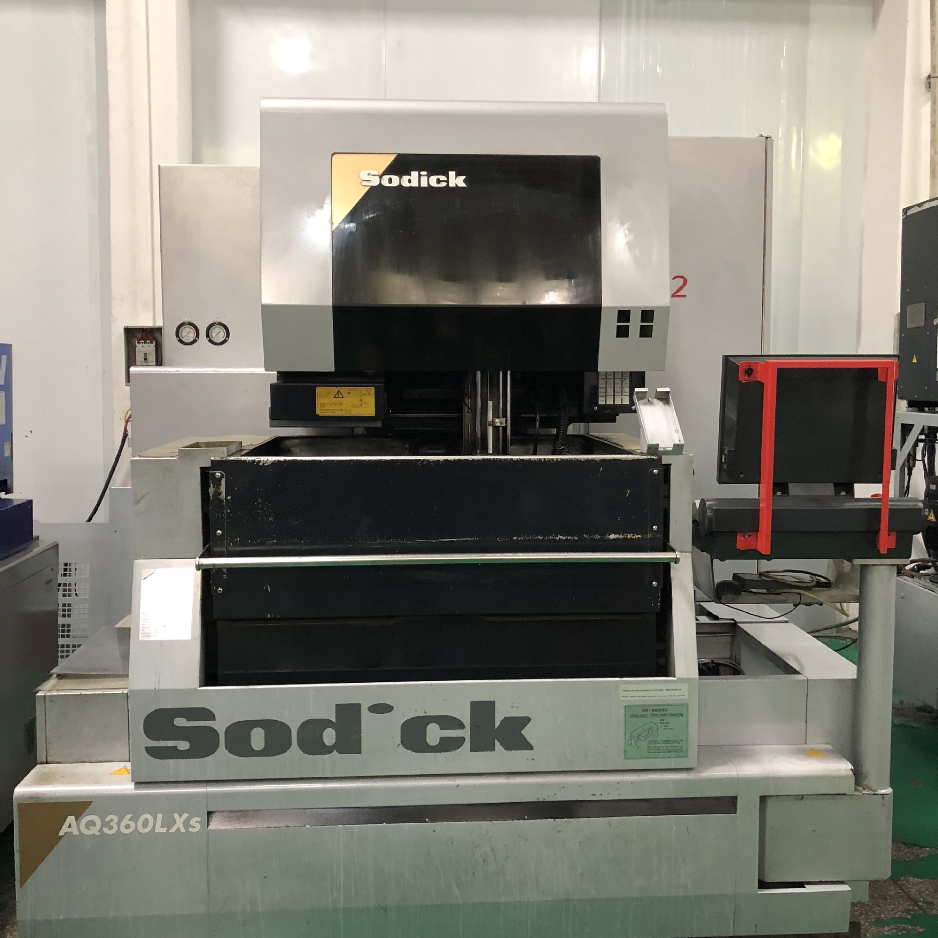 出售二手日本沙迪克sodick慢走丝aq360lxs线切割机台!