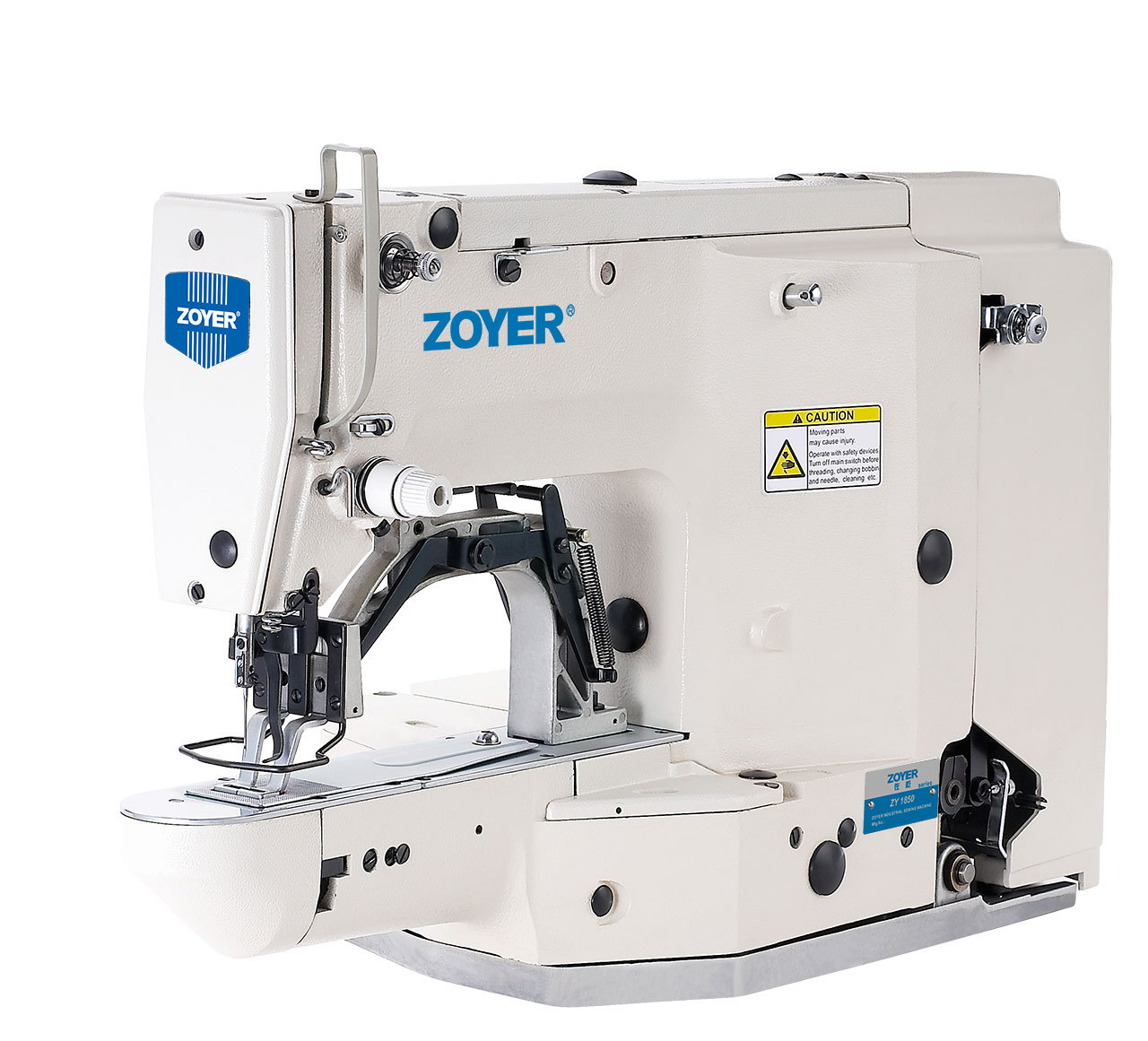 厂家出品zy1850服装箱包加固打结缝纫机 直驱高速套结机打枣机