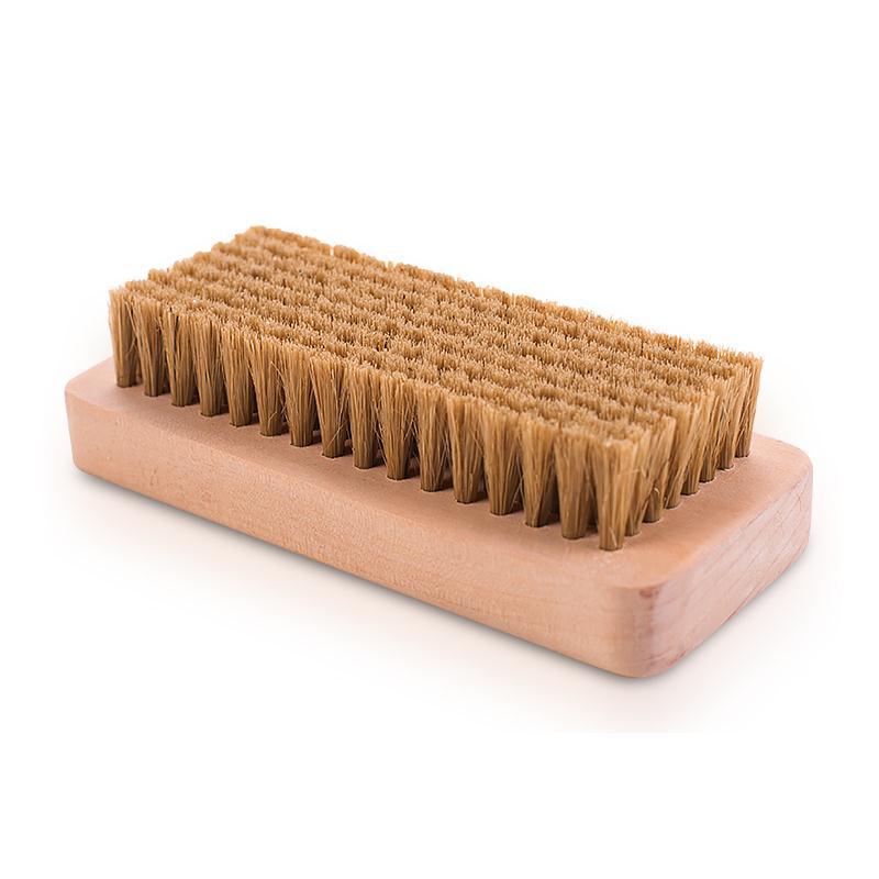 柔软猪毛刷实木刷子软毛刷平板刷羽绒服洗衣刷猪鬃刷干洗店去渍刷
