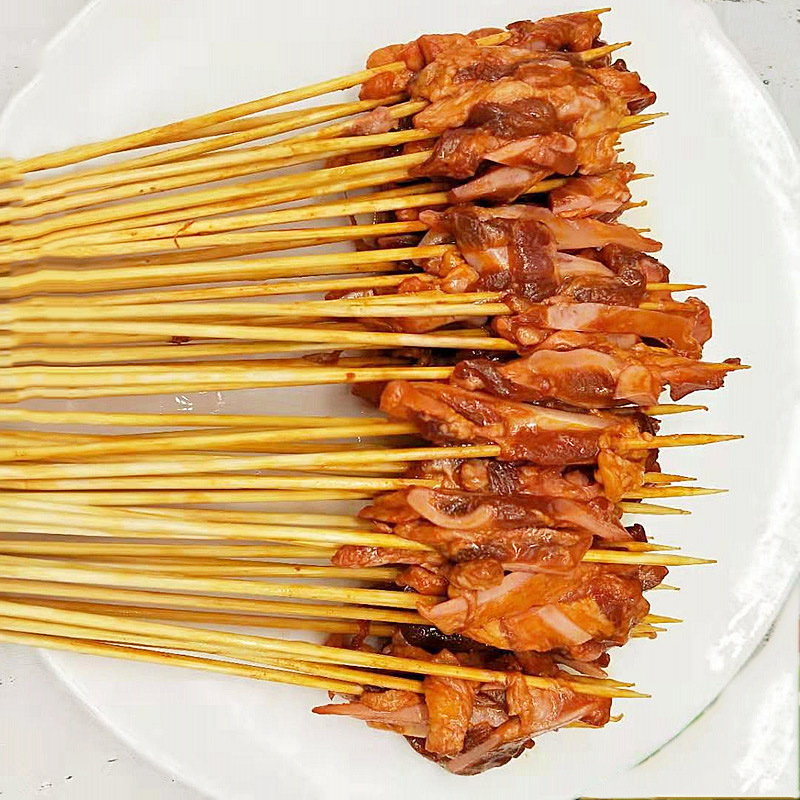 网红生鲜猪脆月牙骨小串600g冷冻食品下酒配菜烧烤串商用半成品