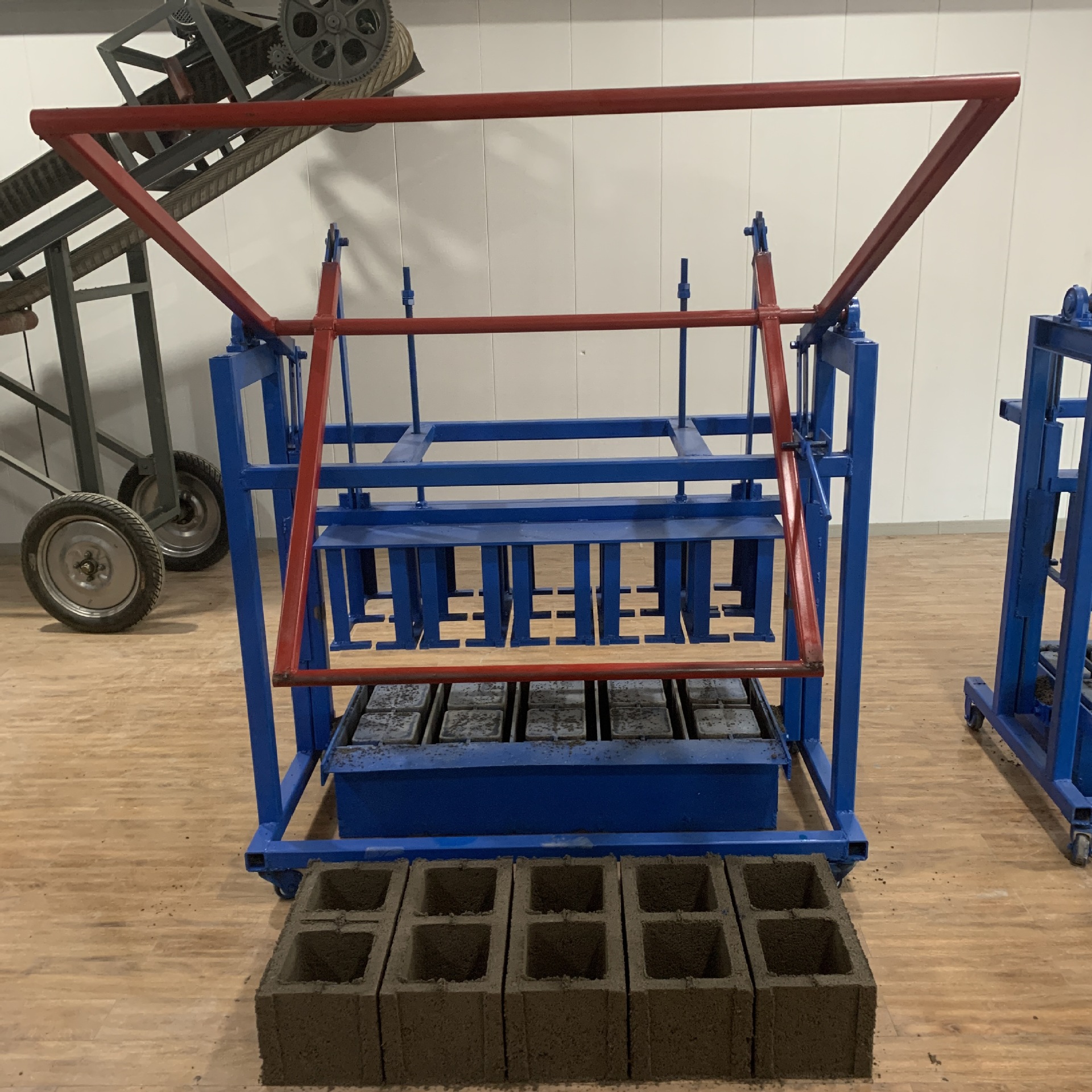 免烧砖机建筑设备