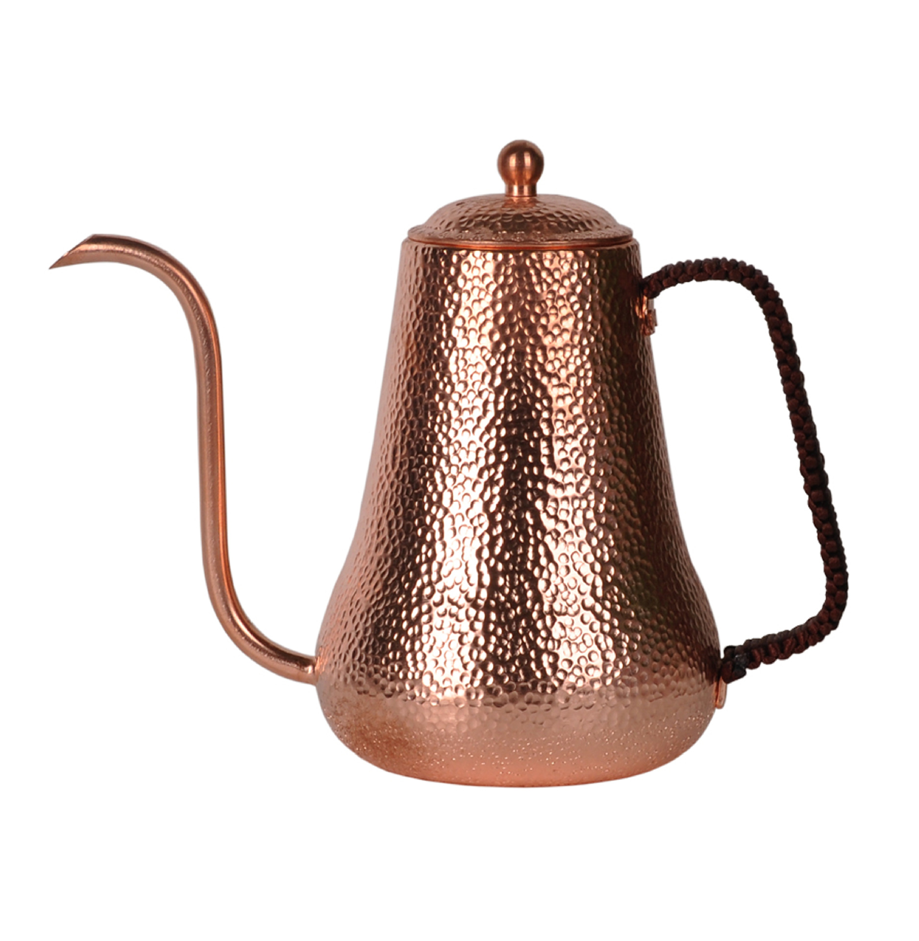 促销红铜防烫奶茶咖啡壶功夫茶壶新疆民族特色纯手工制作红紫铜壶