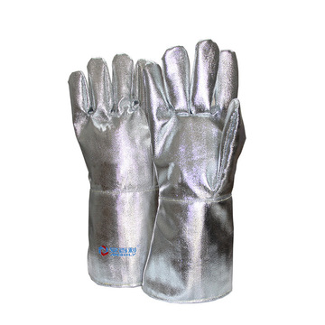安百利abl-s59芳纶镀铝耐高温手套隔热防烫阻燃灵活劳保手套45cm