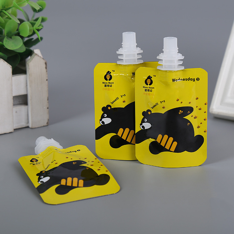 吸嘴袋自立袋果冻牛奶豆浆袋彩印定制250g鲜牛乳液体复合软包装袋