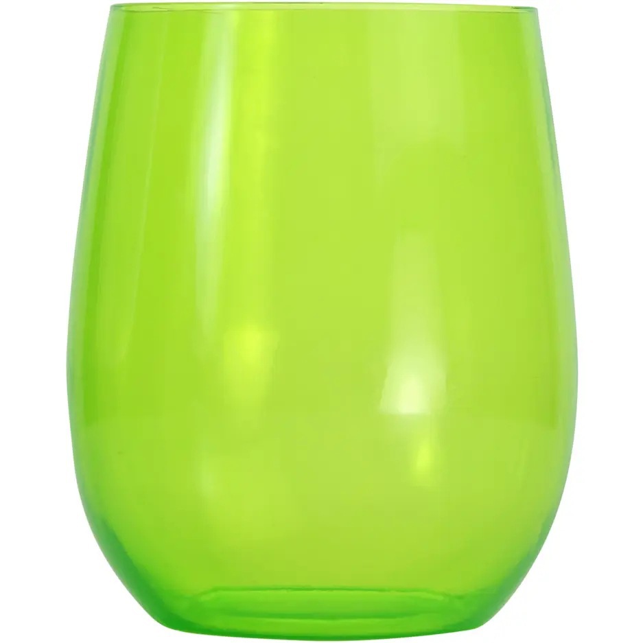 Plastic Egg-Shaped Footless Wine Glass