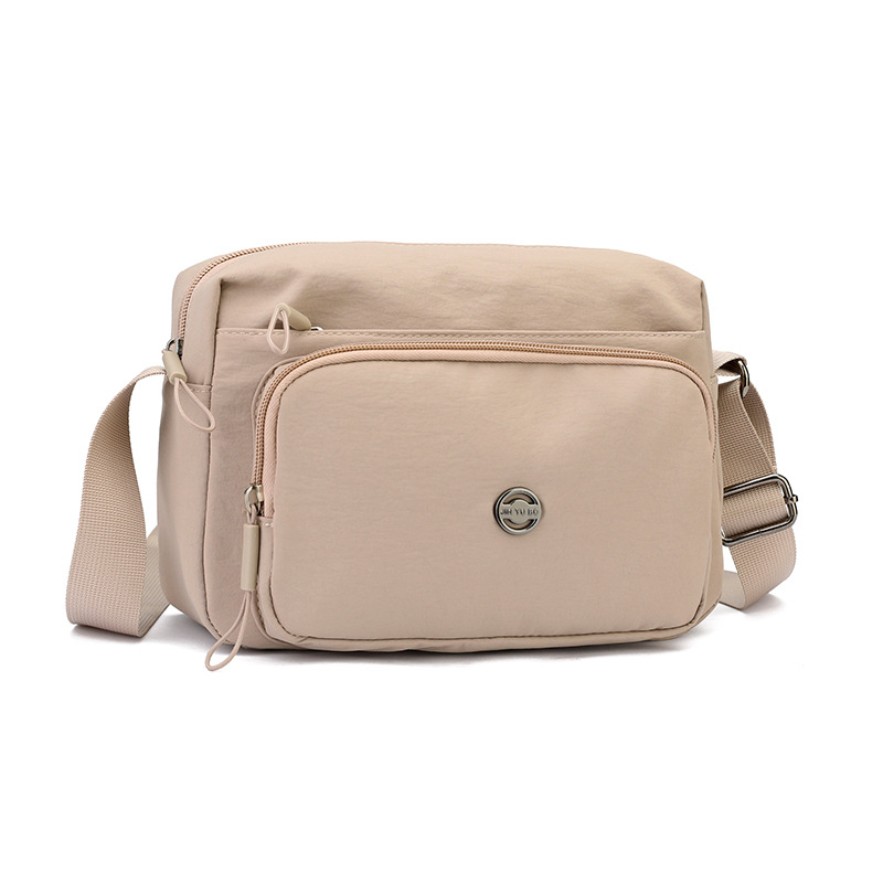 女包2025新款尼龙布小包跨境风潮多口袋妈妈包休闲单肩斜挎包批发