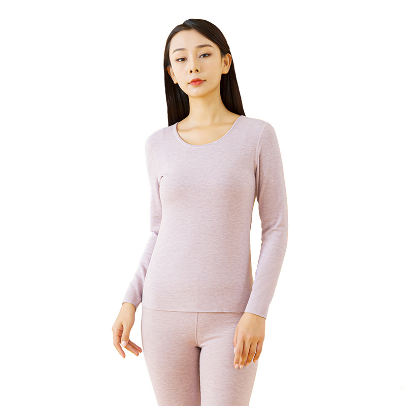 Cashmere Silk Dralon Thermal Underwear Wholesale Autumn and Winter Suit Thermal Underwear Women's Suit Autumn Clothes Long Pants Woollen Trousers