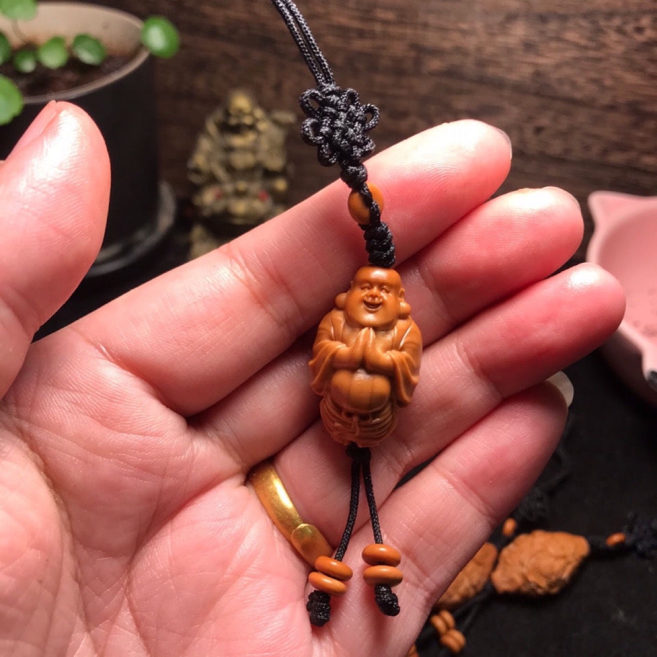 橄榄核单籽核雕橄榄胡核雕 单籽 一心向佛弥勒佛橄榄核雕-阿里巴巴