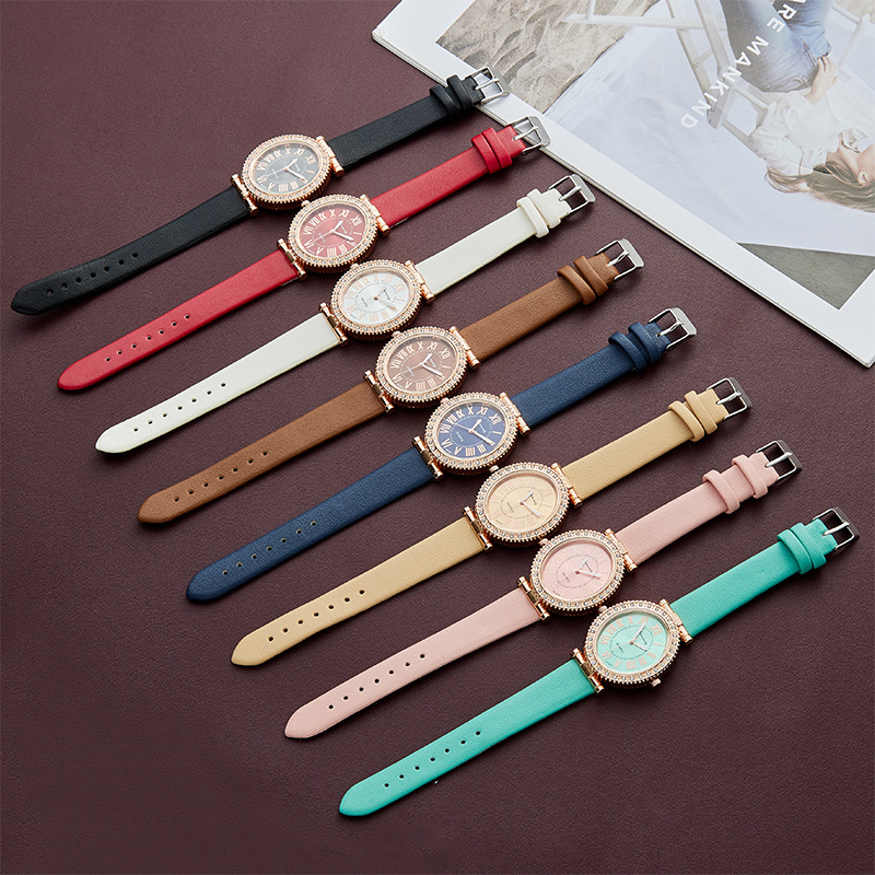 Affordable Luxury Fashion Brick Quartz Watch Women's Watch Elegant High-Grade Pointer Waterproof Watch Women's in Stock Wholesale