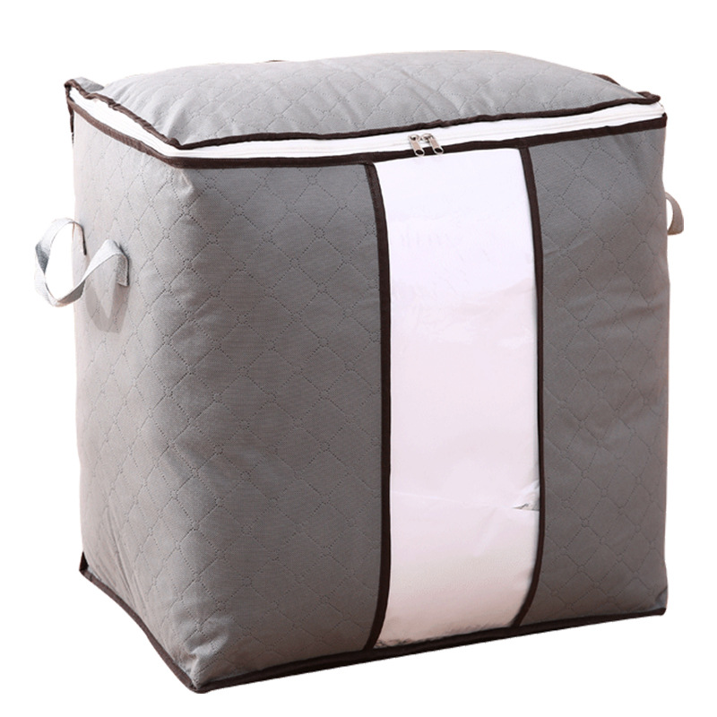 Quilt Storage Bag Thickened Non-Woven Quilt Bag Household Storage Clothes Organizing Bag Moving Packing Bag