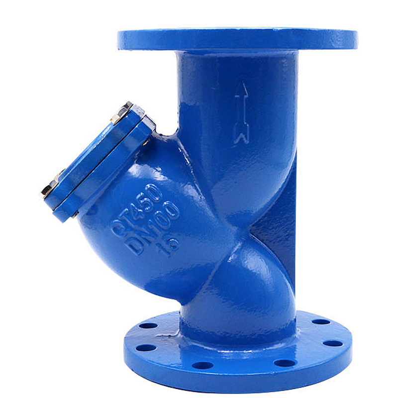 球墨铸铁y型过滤器 铸铁过滤器gl41h-16 dn40-300