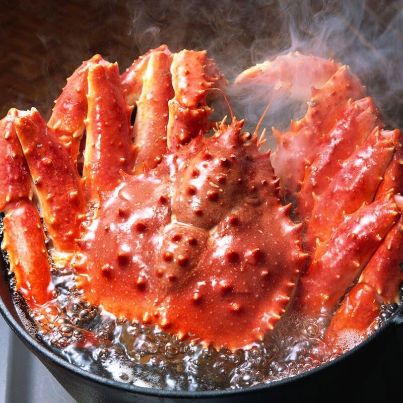 年货礼盒首鲜道智利帝王蟹新鲜熟冻海鲜水产皇帝蟹批发一件批发