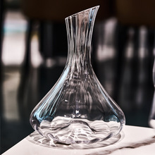 欧式醒酒器创意高颜值水晶玻璃红酒家用轻奢棱镜葡萄酒分酒器