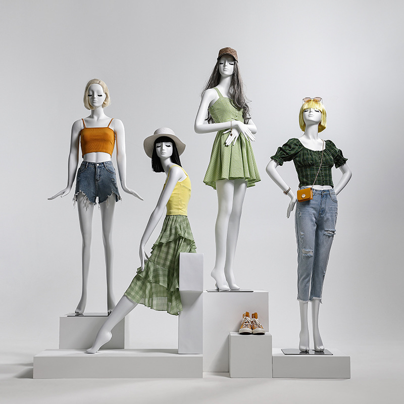 模特展示架身服装店高档女模特道具模特架子女装假人体橱窗假人