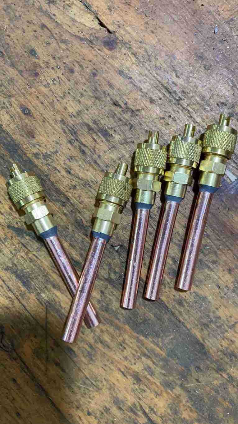 空调制冷单向阀 加注阀 加厚加液针阀 制冷剂充罐阀加液嘴