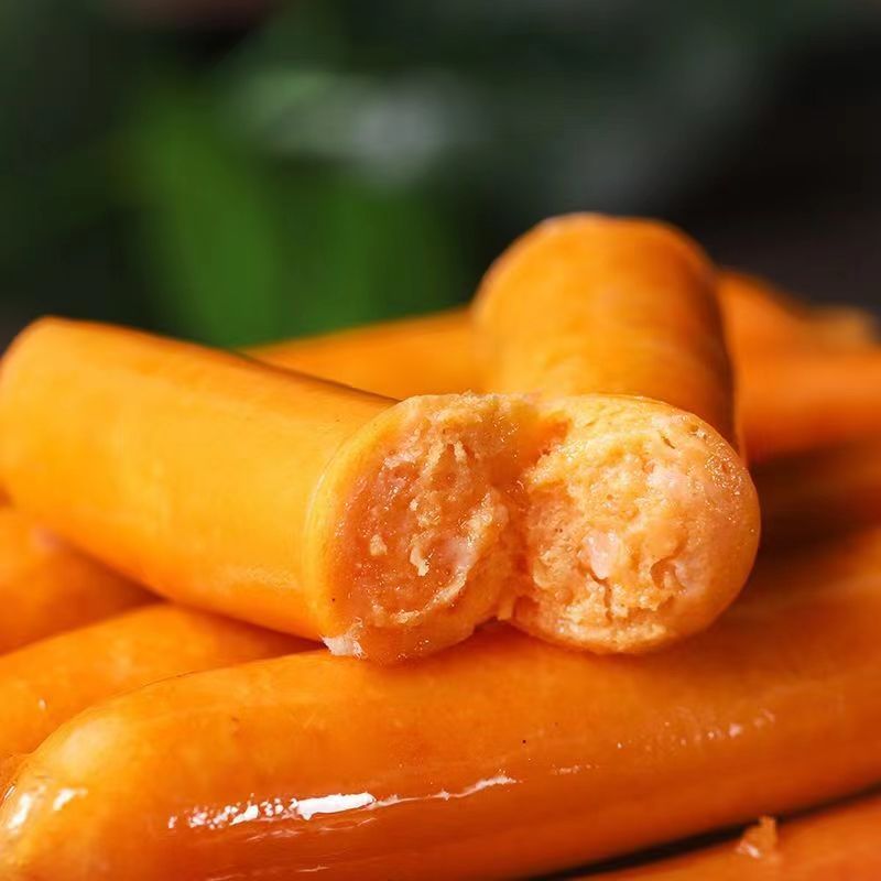 清真脆骨肠台湾奥尔良烤肠早餐热狗肠烧烤肠烤肠香肠火煎炸脆骨肠