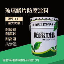 环氧玻璃鳞片底漆污水池乙烯基玻璃鳞片防腐涂料耐酸碱防腐面漆