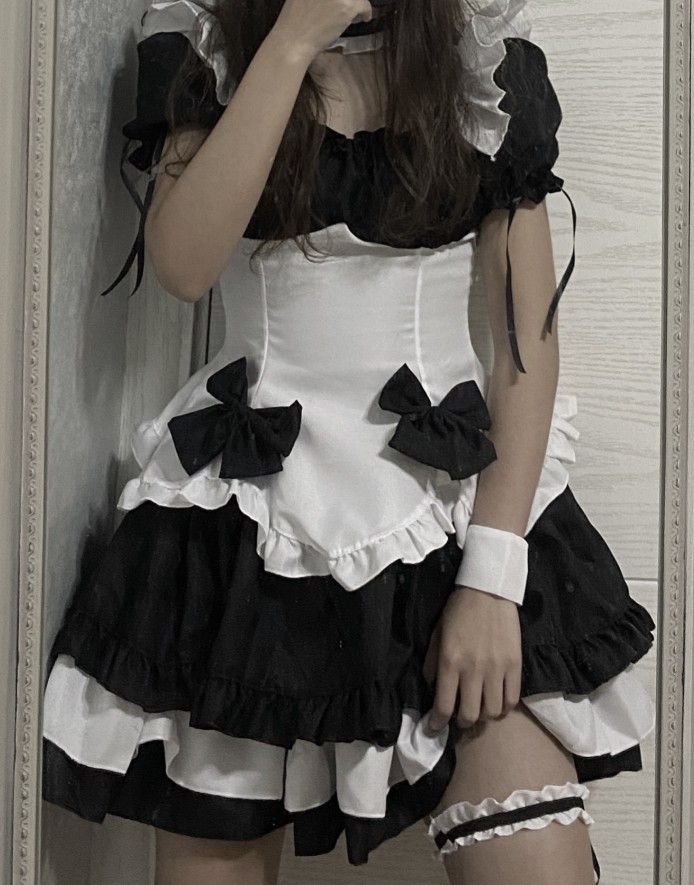 女仆装cos服蕾丝可爱学生女装大佬女佣连衣裙穹妹cosplay女仆套装