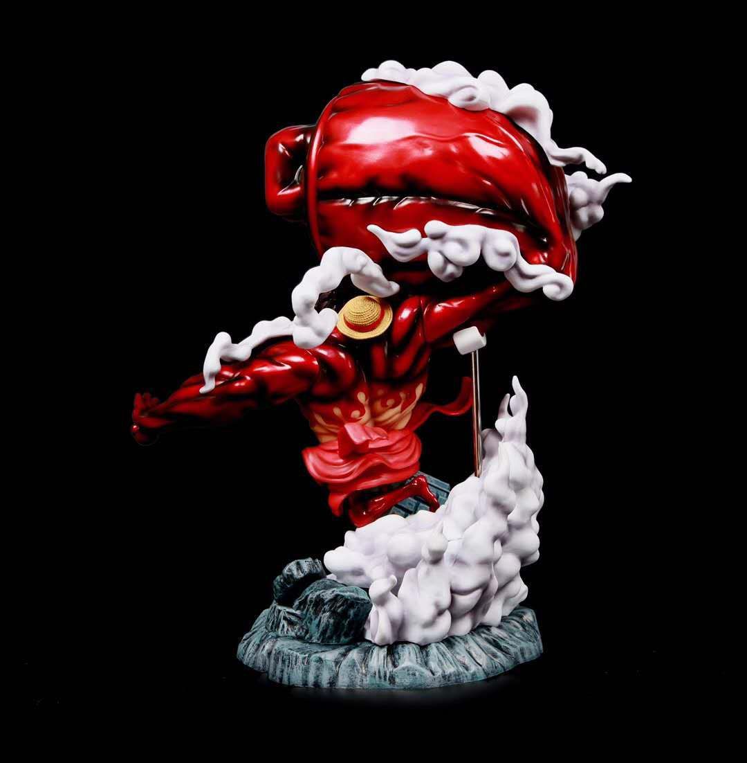 海贼王 和服 超大猿王 路飞 手办公仔摆件模型