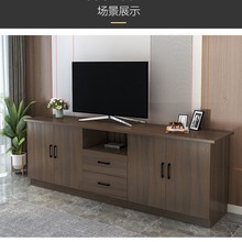 新款家用实木电视柜现代简约组合高柜客厅落地电视柜卧室主卧地柜