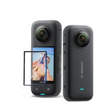 适Insta360 one X3 X4钢化膜影石360 X3 X4运动相机屏钢化玻璃膜