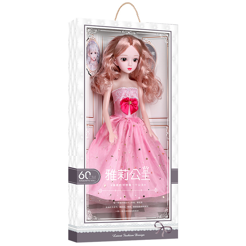 Large 60cm Childlike Barbie Doll Gift Set Girl Simulation Princess Doll Children's Toy Wholesale