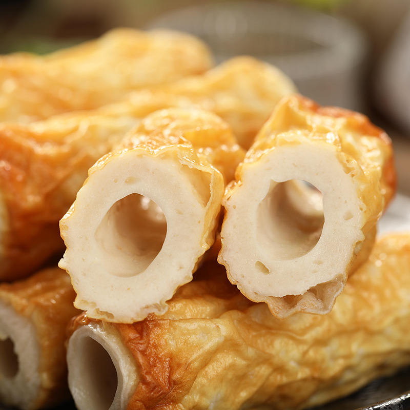 全烧竹轮卷600g/20个 荣成泰正火锅关东煮食材日式烤鱼糜卷便利店-阿