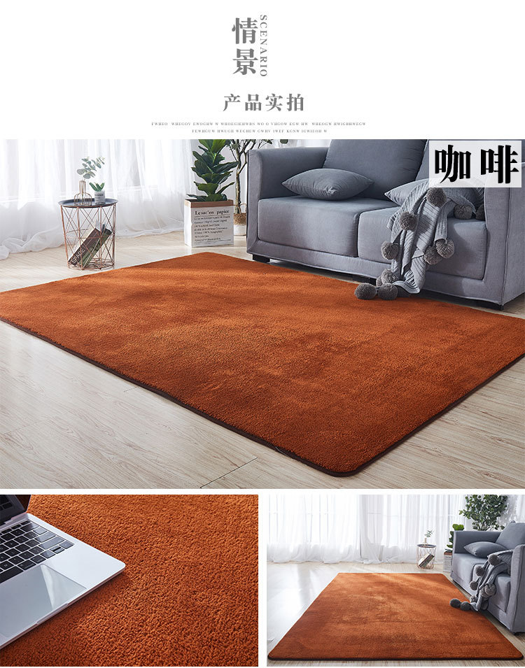 Tufted Bedroom Living Room and Bathroom Absorbent Carpet Floor Mat Kitchen Door Mat Door Bathroom Step Mat Door Hydrophilic Pad