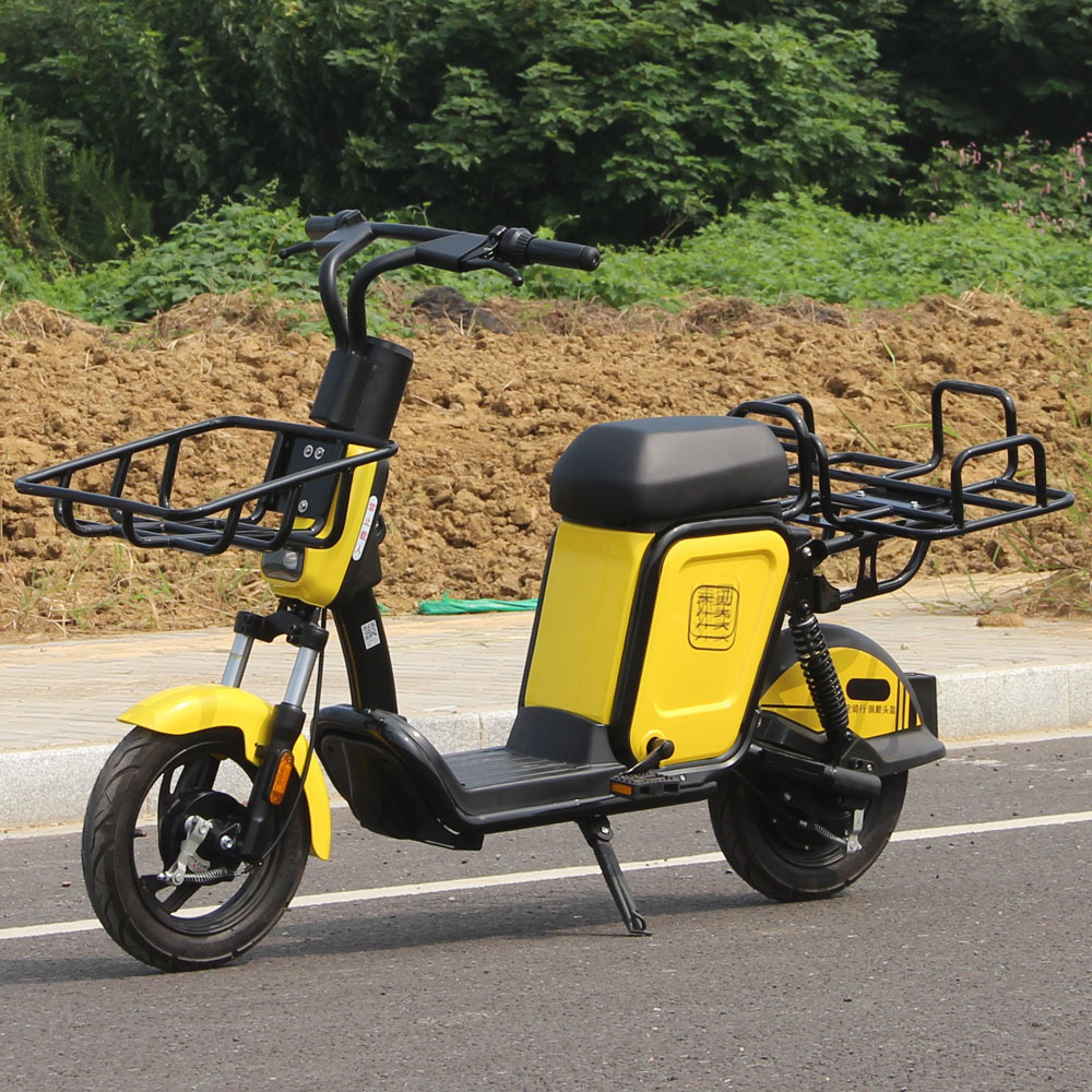 出口外卖电动自行车送餐锂电池电瓶车多功能电动车厂家