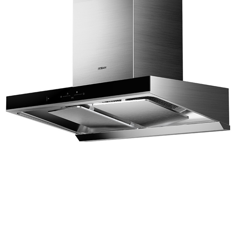 老板60a1/60n0 顶吸抽油烟机厨房大吸力欧式双腔21m厂家直发