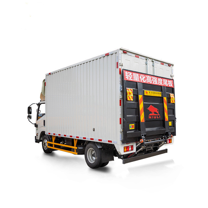 牛力直供汽车尾板三阀五缸货车尾板 三顿厢货垂直液压汽车尾板