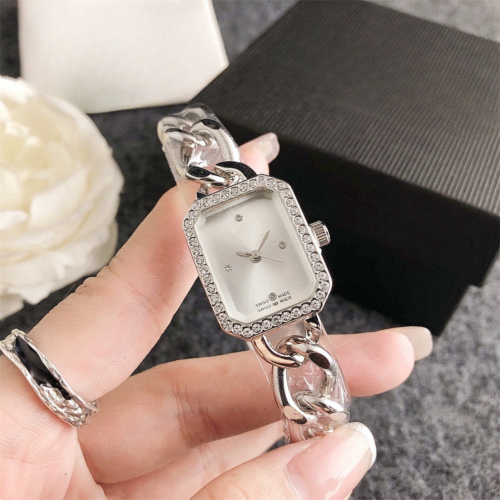 方形手链表 满天星手表女非机械表水晶手表批发fashion欧美女表