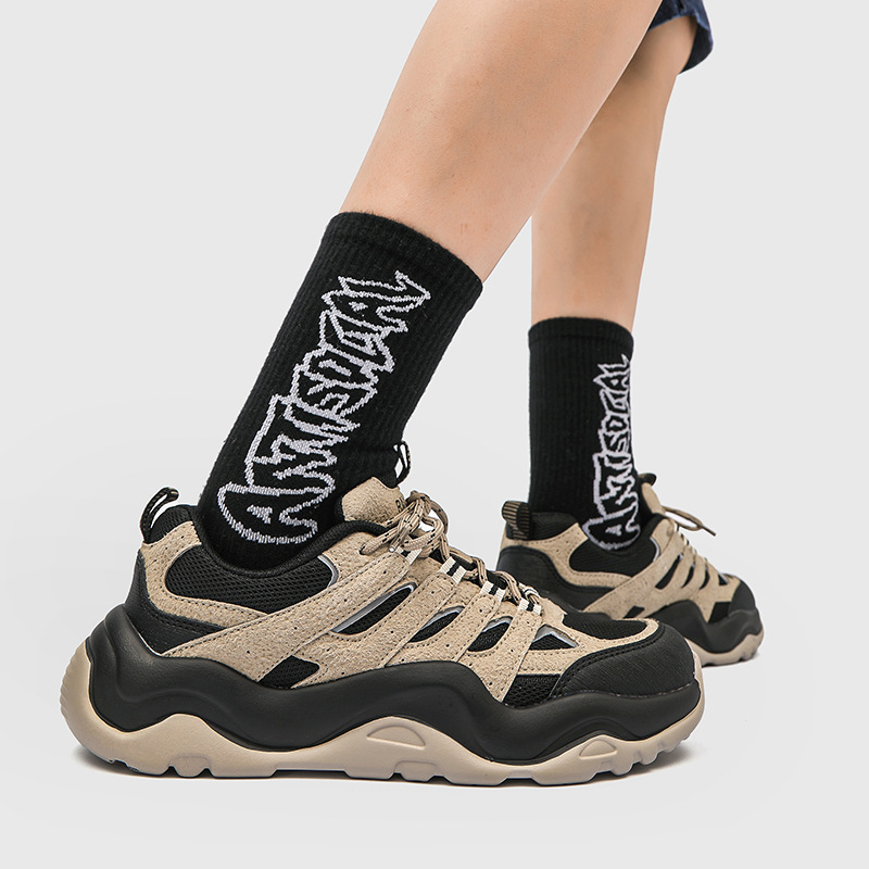 2023秋季新款直播爆款低帮ins风潮鞋老爹鞋休闲运动鞋子男女同款