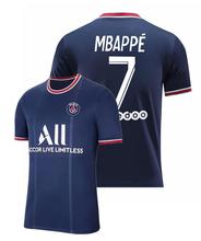 足球主客场10号梅西成人套装内马尔姆巴佩球员版巴黎圣日耳曼球衣