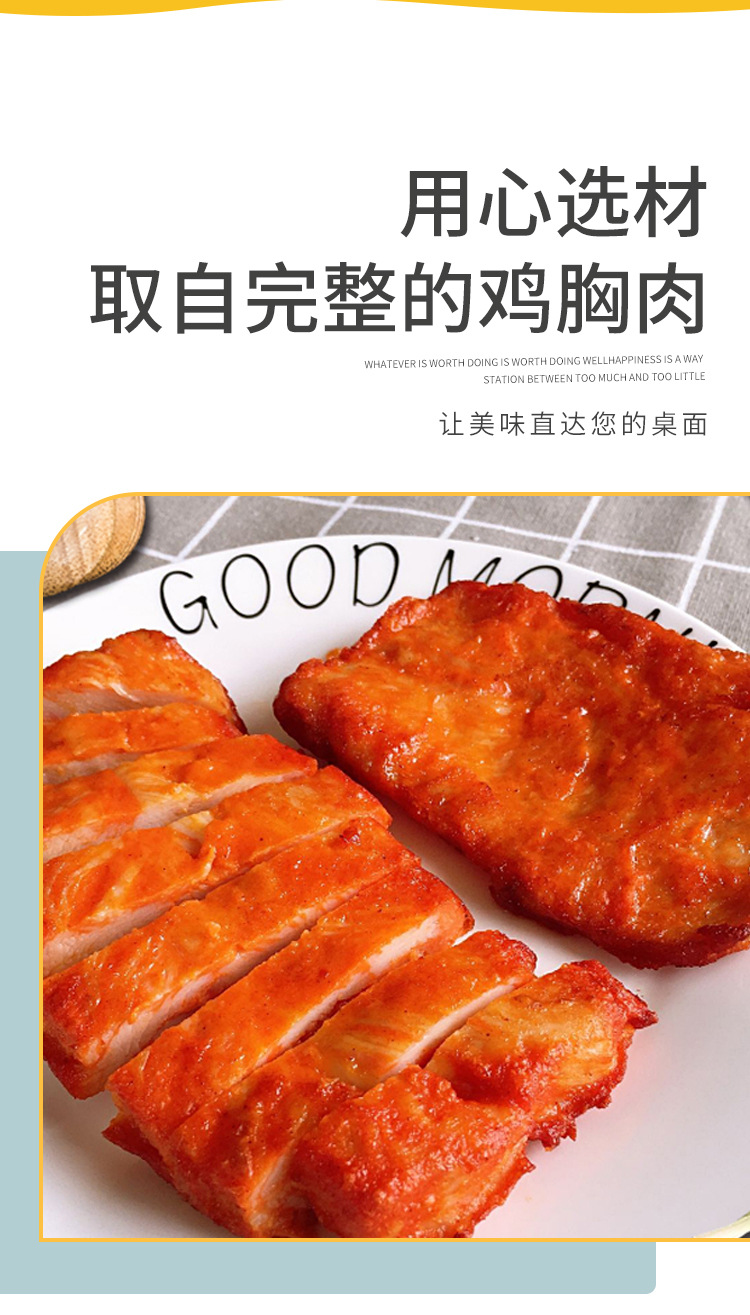 新奥尔良脆皮胸1kg排鸡扒鸡腿鸡排汉堡肉家庭餐饮半成品菜批发