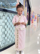 泼水节衣服创意西景傣幼儿园民族服装泰国泼水节一片式艺考演出服