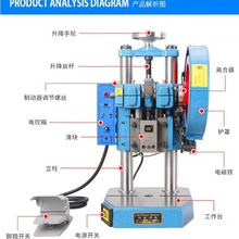 上海贡频台式精密冲床JB04-4T