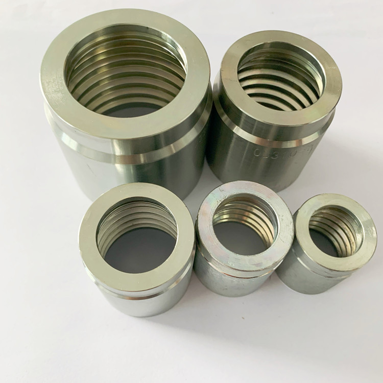 液压软管永华标准2层编织扣压式软管接头套筒