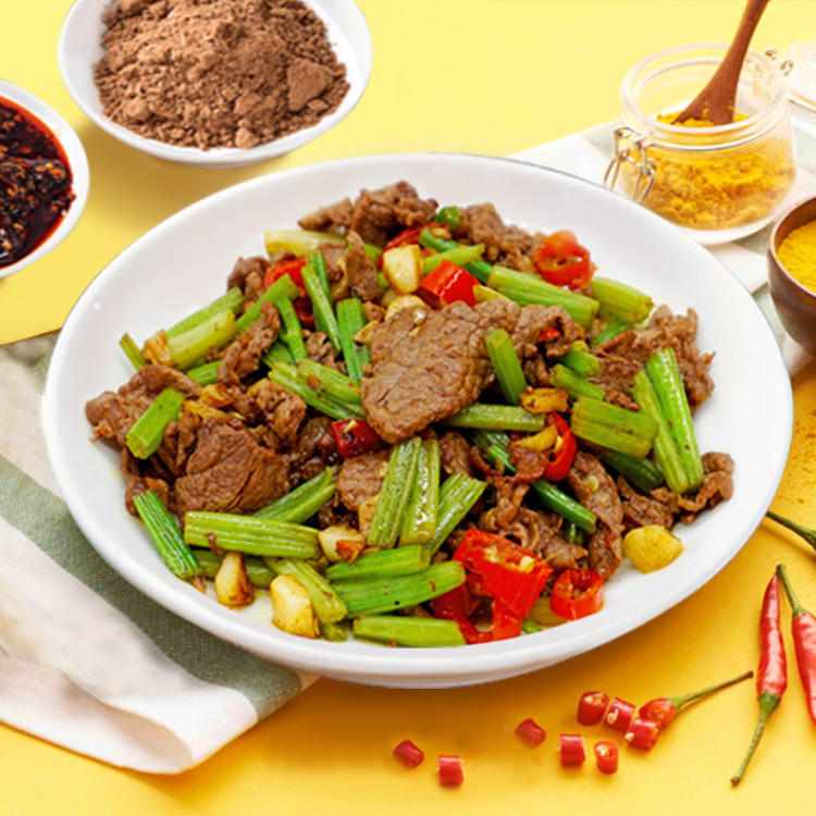 料理包小炒黄牛肉速食菜包预制外卖快餐半成品方便速食预制菜肴
