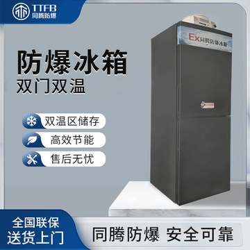 立式存储防爆型冰柜 工业用双开门大容量冷藏冷冻防爆冰箱 性能