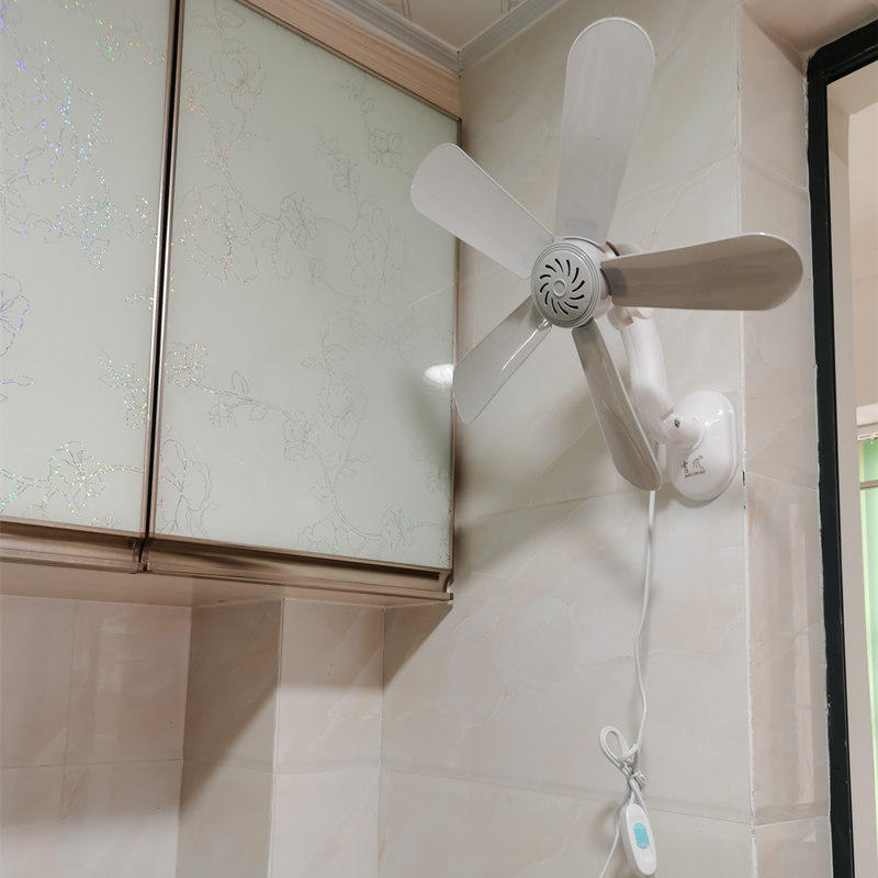 厕所专用风扇浴室挂在墙上的电风扇卫生间厨房挂壁冷风扇家用悬挂