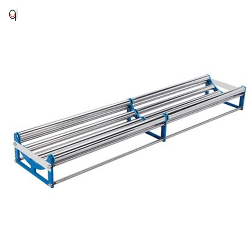新品拉布架拖布架放布架裁剪松布机双层加厚放布滚筒槽退布机新断