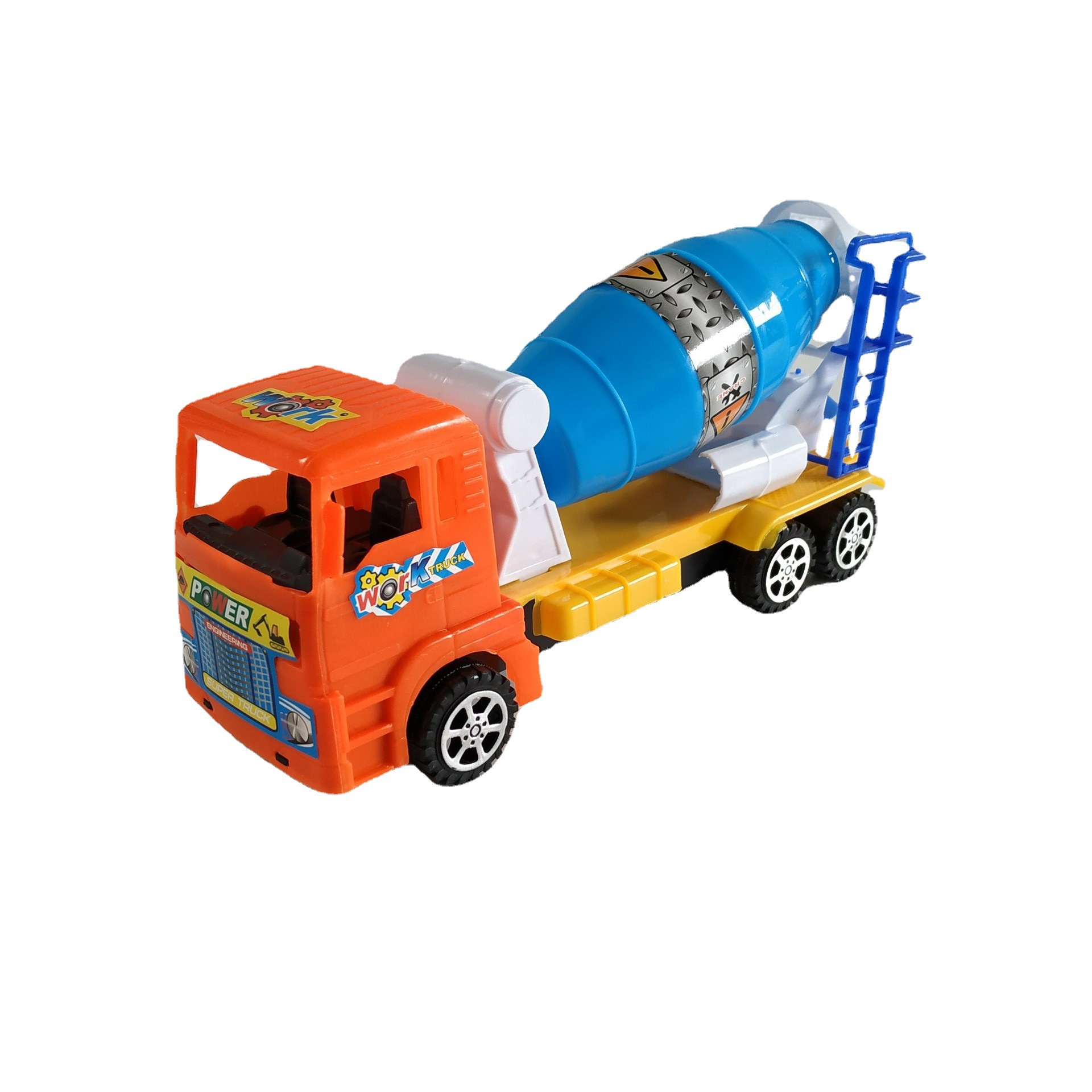 水泥车 临沂五元玩具工程车模型批发地摊赶集年货玩具车批发