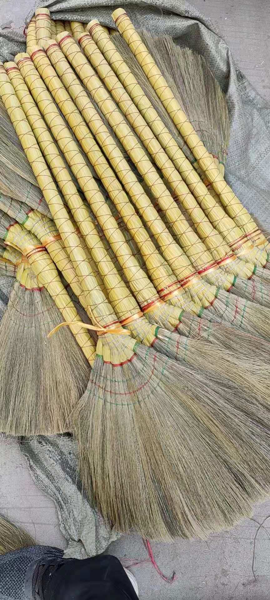 扫地庭院家用凤尾芒草扫帚笤帚扫把公路室内室外环卫芒花